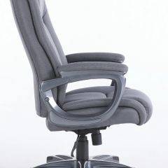 Кресло офисное BRABIX "Solid HD-005" (ткань/серое) 531823 в Губкинском - gubkinskiy.mebel24.online | фото 3