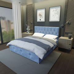 Кровать Афины Решетка+ПМ (1400) *БЕЗ ДНА в Губкинском - gubkinskiy.mebel24.online | фото