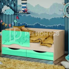 Кровать Дельфин-2 МДФ (фасад 3D) 1600 в Губкинском - gubkinskiy.mebel24.online | фото 8