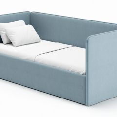 Кровать-диван Leonardo 160*70 (Голубой) + боковина в Губкинском - gubkinskiy.mebel24.online | фото 1