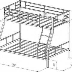 Кровать двухъярусная «Гранада-1» в Губкинском - gubkinskiy.mebel24.online | фото 6