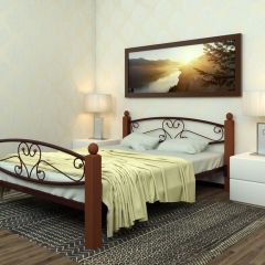 Кровать Каролина Lux plus 1900 (МилСон) в Губкинском - gubkinskiy.mebel24.online | фото 1