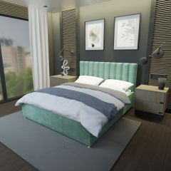 Кровать Палермо Решетка+ПМ (1200) *БЕЗ ДНА в Губкинском - gubkinskiy.mebel24.online | фото