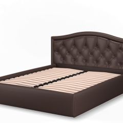 Кровать Стелла 1600*2000 Rock 05 (коричневый) в Губкинском - gubkinskiy.mebel24.online | фото 3