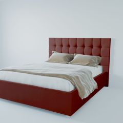 Кровать Венеция с ПМ 900 (велюр бордо) в Губкинском - gubkinskiy.mebel24.online | фото 2