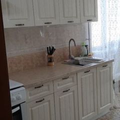 Кухня модульная Луксор серый-белый в Губкинском - gubkinskiy.mebel24.online | фото 5