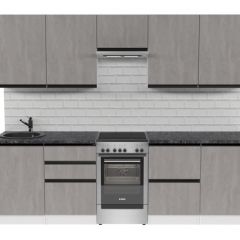 Кухонный гарнитур Сюита мега 2500 мм в Губкинском - gubkinskiy.mebel24.online | фото 3