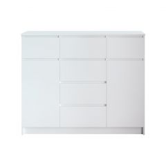 МОРИ МК 1200.4 Комод (белый) в Губкинском - gubkinskiy.mebel24.online | фото