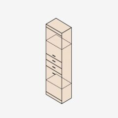 НИКА Н21 Шкаф МЦН в Губкинском - gubkinskiy.mebel24.online | фото 2