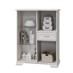 НИКОЛЬ Комод с 1 ст.дв., 2 гл.дв, 1 ящика в Губкинском - gubkinskiy.mebel24.online | фото 2