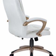 Офисное кресло для руководителей DOBRIN DONALD LMR-106B белый в Губкинском - gubkinskiy.mebel24.online | фото 5