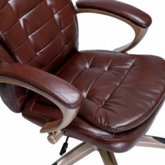 Офисное кресло для руководителей DOBRIN DONALD LMR-106B коричневый в Губкинском - gubkinskiy.mebel24.online | фото 7