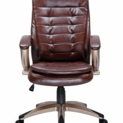 Офисное кресло для руководителей DOBRIN DONALD LMR-106B коричневый в Губкинском - gubkinskiy.mebel24.online | фото 3