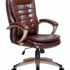 Офисное кресло для руководителей DOBRIN DONALD LMR-106B коричневый в Губкинском - gubkinskiy.mebel24.online | фото