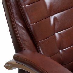 Офисное кресло для руководителей DOBRIN DONALD LMR-106B коричневый в Губкинском - gubkinskiy.mebel24.online | фото 9