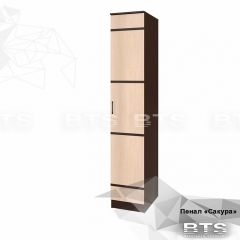 Пенал Сакура (венге/лоредо) в Губкинском - gubkinskiy.mebel24.online | фото