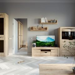 Полка подвесная НКМ Версаль-5 секция №15 в Губкинском - gubkinskiy.mebel24.online | фото 2