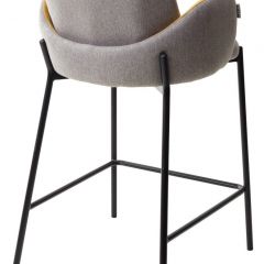 Полубарный стул NYX (H=65cm) VF106 желтый / VF120 серый М-City в Губкинском - gubkinskiy.mebel24.online | фото 4