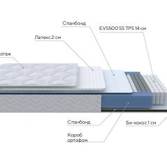 PROxSON Матрас Active Duo S/F (Ткань Трикотаж Эко) 140x190 в Губкинском - gubkinskiy.mebel24.online | фото 7