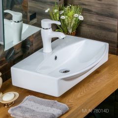 Раковина MELANA MLN-78014D в Губкинском - gubkinskiy.mebel24.online | фото
