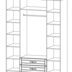 ВИКТОРИЯ Шкаф 4-х створчатый в Губкинском - gubkinskiy.mebel24.online | фото 2