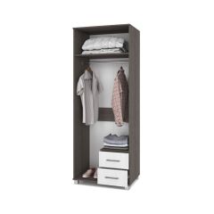 ЕВА Шкаф 2-х дверный Е24 в Губкинском - gubkinskiy.mebel24.online | фото 2