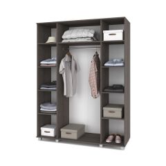 ЕВА Шкаф 4-х дверный Е40 в Губкинском - gubkinskiy.mebel24.online | фото 2