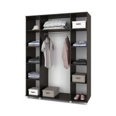 ЕВА Шкаф 4-х дверный Е40 в Губкинском - gubkinskiy.mebel24.online | фото 4