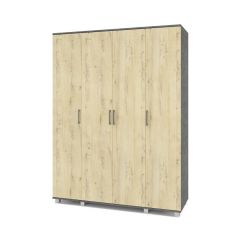 ЕВА Шкаф 4-х дверный Е40 в Губкинском - gubkinskiy.mebel24.online | фото 7
