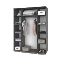 ЕВА Шкаф 4-х дверный Е40 в Губкинском - gubkinskiy.mebel24.online | фото 8