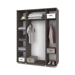 ЕВА Шкаф 4-х дверный Е41 в Губкинском - gubkinskiy.mebel24.online | фото 2