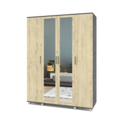 ЕВА Шкаф 4-х дверный Е41 в Губкинском - gubkinskiy.mebel24.online | фото 7