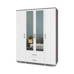 ЕВА Шкаф 4-х дверный Е43 в Губкинском - gubkinskiy.mebel24.online | фото