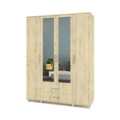 ЕВА Шкаф 4-х дверный Е43 в Губкинском - gubkinskiy.mebel24.online | фото 5