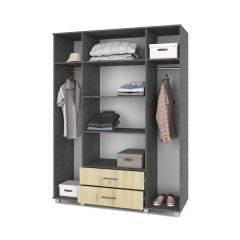 ЕВА Шкаф 4-х дверный Е43 в Губкинском - gubkinskiy.mebel24.online | фото 8