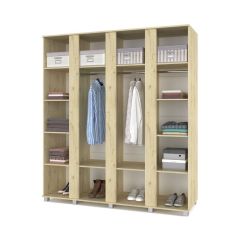 ПАНДОРА Шкаф 4-х дверный П41 в Губкинском - gubkinskiy.mebel24.online | фото 6