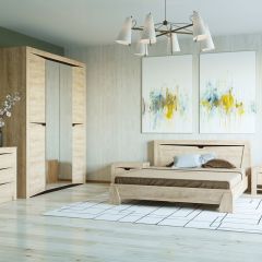 Шкаф 4х створчатый ВЕРСАЛЬ-5 секция №16 в Губкинском - gubkinskiy.mebel24.online | фото 3