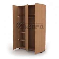 Шкаф комбинированный для одежды ШГ 84.3 (1200*620*1800) в Губкинском - gubkinskiy.mebel24.online | фото