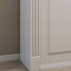 Шкаф-купе 1500 серии NEW CLASSIC K4+K4+B2+PL4 (2 ящика+F обр. штанга) профиль «Капучино» в Губкинском - gubkinskiy.mebel24.online | фото 5