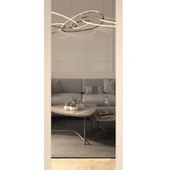 Шкаф-купе 2450 серии NEW CLASSIC K4+K4+K4+B22+PL4 (по 2 ящика лев/прав+F обр.штанга) профиль «Капучино» в Губкинском - gubkinskiy.mebel24.online | фото 8