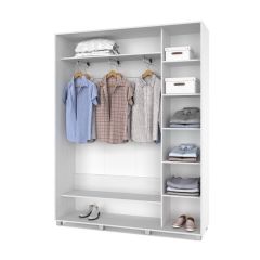 РОЛАНД Шкаф-купе Анкор светлый (450*1700) Р471 в Губкинском - gubkinskiy.mebel24.online | фото 3
