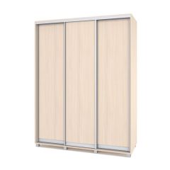 РОЛАНД Шкаф-купе Млечный дуб (450*1700) Р471 в Губкинском - gubkinskiy.mebel24.online | фото 2