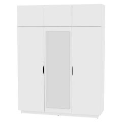 Шкаф с зеркалом "Аврора (H29_M)" в Губкинском - gubkinskiy.mebel24.online | фото 6