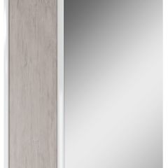 Шкаф-зеркало Uno 60 Дуб серый левый/правый Домино (DU1503HZ) в Губкинском - gubkinskiy.mebel24.online | фото 6