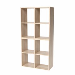 Стеллаж 8 секций (дуб сонома) в Губкинском - gubkinskiy.mebel24.online | фото