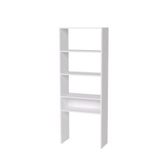 Стеллаж Элемент-1 (белый) в Губкинском - gubkinskiy.mebel24.online | фото