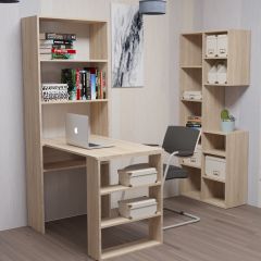 Стеллаж Элемент-1 (дуб сонома) в Губкинском - gubkinskiy.mebel24.online | фото 6