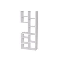 Стеллаж Элемент-2 (белый) в Губкинском - gubkinskiy.mebel24.online | фото