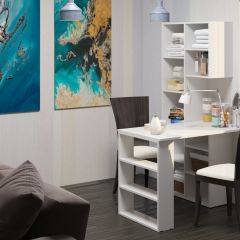 Стеллаж Элемент-2 (белый) в Губкинском - gubkinskiy.mebel24.online | фото 5
