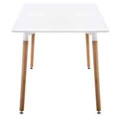 Стол деревянный Table 110 white / wood в Губкинском - gubkinskiy.mebel24.online | фото 4